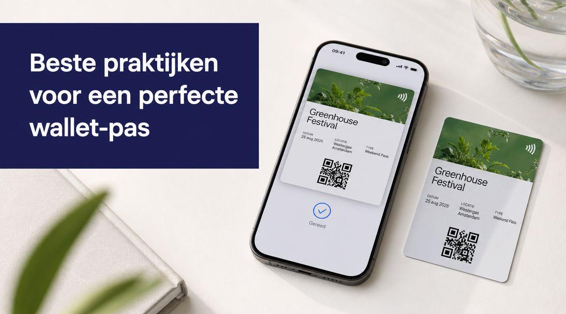 Smartphone mit digitalem Wallet-Ticket fuer ein Festival.