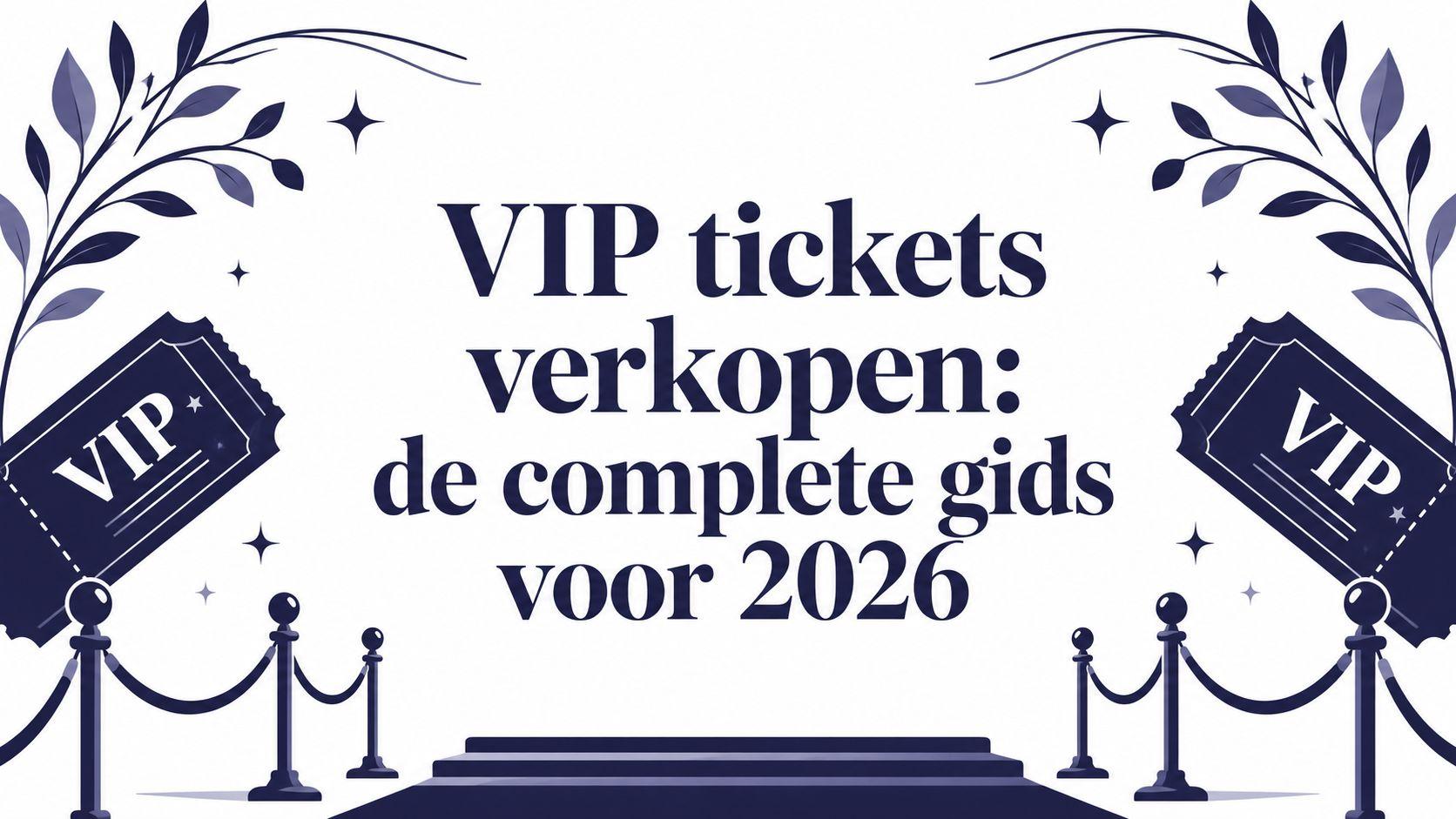 Premium-VIP-Tickets fuer ein Event mit hochwertiger Gestaltung