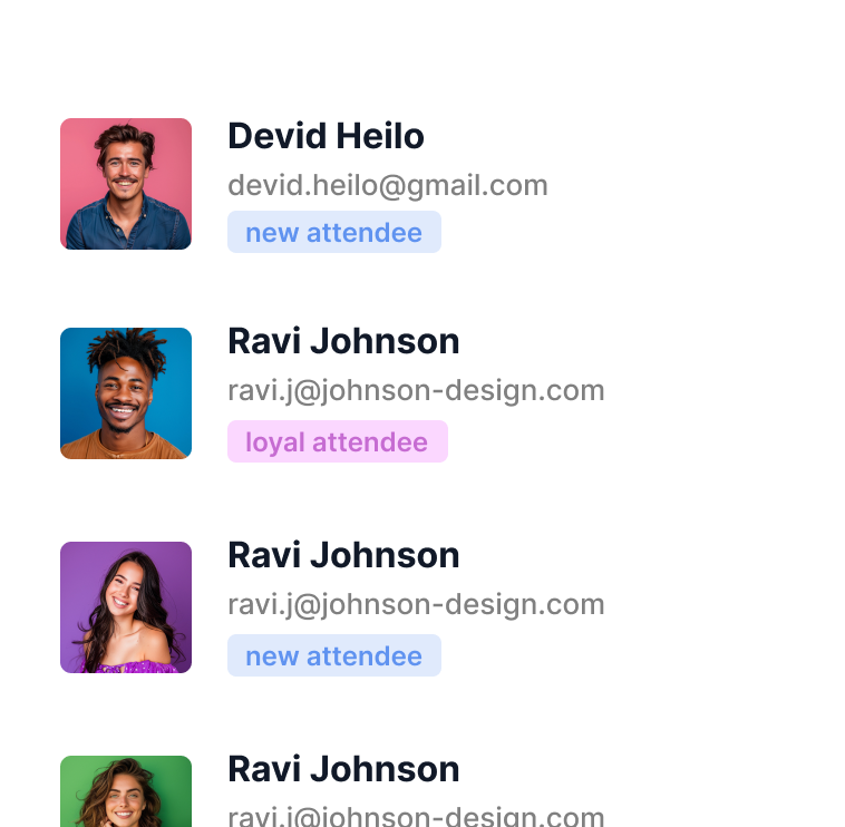 Customer Profiles Interface